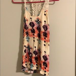 Buckle (BKE) tank top